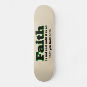 Geloof Persoonlijk Skateboard