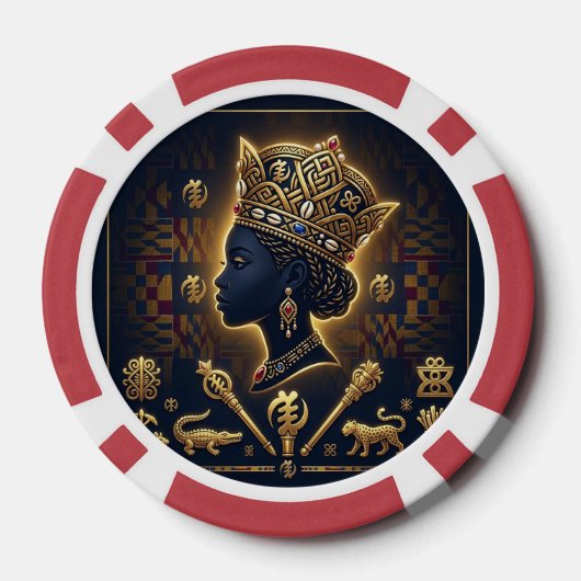 Geloof Poker Chips (Achterkant)