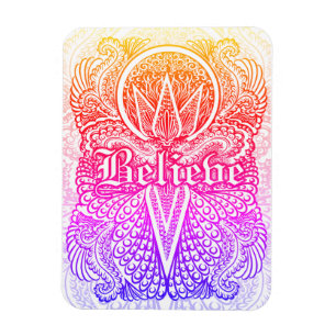 Geloof - Positief citaat Magneet