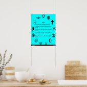 Geloof Poster (Keuken)