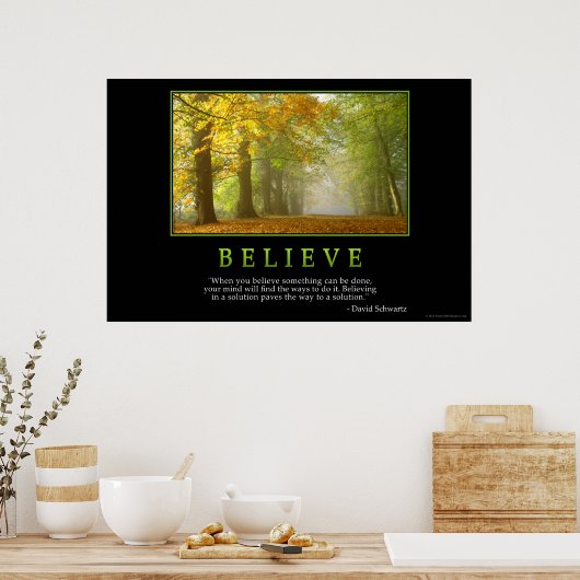 Geloof Poster (Keuken)