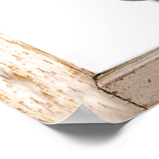 GELOOF POSTER - VOGELGEBIED VIA VENSTER (Hoek)