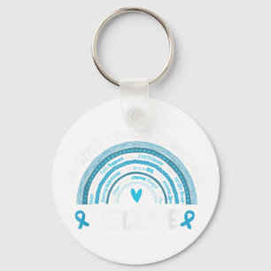 Geloof Prostaatkanker Awareness Month _ Prostaat Sleutelhanger