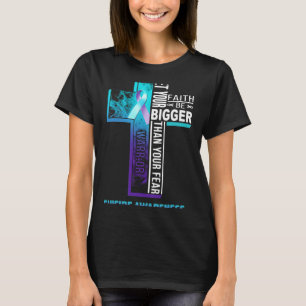 Geloof Quote voor Geestelijke Gezondheid Zelfmoord T-shirt