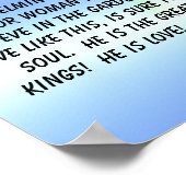 GELOOF... Religieus poster (Hoek)