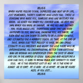 GELOOF... Religieus poster (Voorkant)