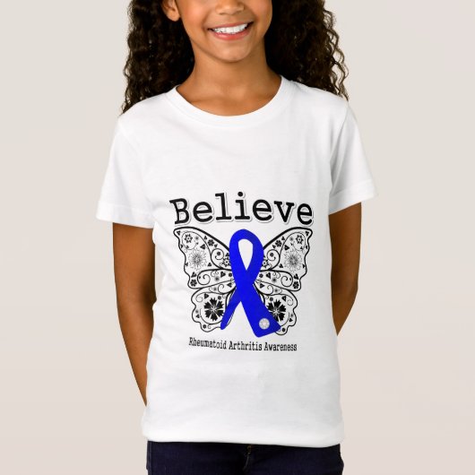 Geloof reumatoïde artritis t-shirt (Voorkant)