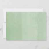 Geloof rode holly bessen en gouden fotokaart (Achterkant)