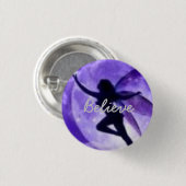 Geloof Ronde Button 3,2 Cm (Voorkant /achterkant)