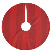Geloof (rood) kerstboom rok (Voorkant)