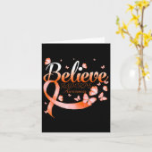 Geloof RSD CRPS Awareness Butterfly Kaart (Gele Bloem)