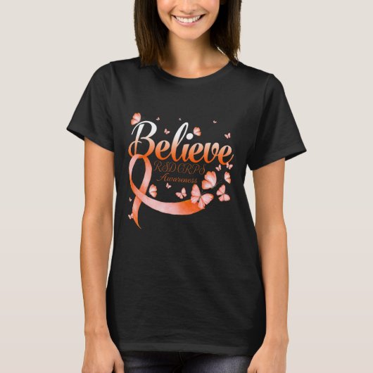 Geloof RSD CRPS Awareness Butterfly T-shirt (Voorkant)