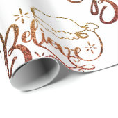 Geloof Santa Claus Cadeaupapier (Rol Hoek)