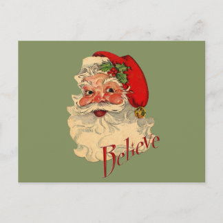 Geloof Santa Feestdagenkaart