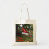 Geloof Santa's Pet Canvas tas (Voorkant)