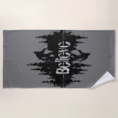 Geloof Sasquatch Bigfoot Legende kunst Strandlaken (Voorkant)