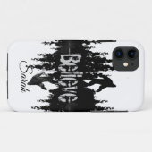 Geloof Sasquatch Legend Bigfoot Art Case-Mate iPhone Case (Achterkant (horizontaal))