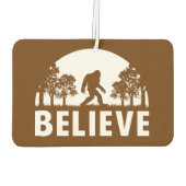 Geloof Sasquatch Luchtverfrisser (Achterkant)