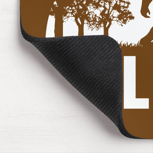 Geloof Sasquatch Muismat (Hoek)