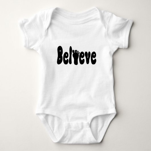 Geloof Sasquatch Romper (Voorkant)