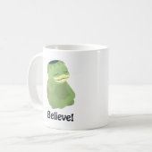 Geloof! Schattige Kappa Koffiemok (Voorkant links)