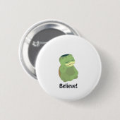 Geloof! Schattige Kappa Ronde Button 5,7 Cm (Voorkant /achterkant)