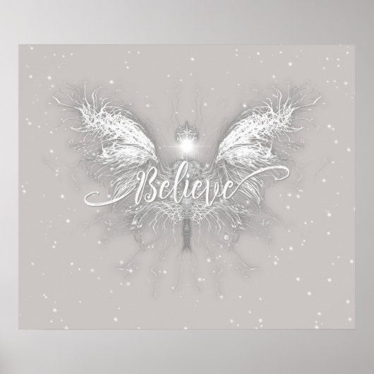 Geloof Sfeerfee Sterrenlicht Fantasie Poster (Voorkant)