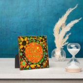 Geloof  Sinaasappel Geel Bloemen Bumblebee Irelyn Fotoplaat (Insitu)