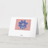 Geloof Sinaasappel Goud Roos Bijbelvers Notitie Ka Kaart (Achterkant)