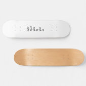 geloof skateboard (Horizontaal)