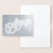 Geloof slogan text grafisch folie kaarten (Display)