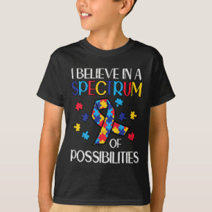 Geloof Spectrum Mogelijkheden Autisme Bewustzijn M T-shirt