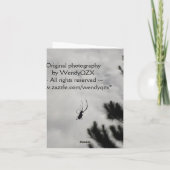 Geloof! - Spin Notecard Kaart (Achterkant)