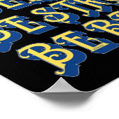 GELOOF, STERK, BRAVE inspirerend Poster (Hoek)