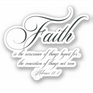 Geloof Sticker