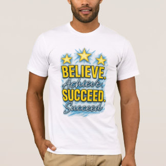 Geloof Succesvol Inspirerend grafisch T-shirt bere