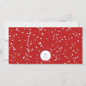 Geloof Swash Script Religieuze kerstfoto Feestdagenkaart (Achterkant)