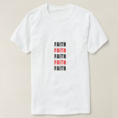 geloof t-shirt (Design voorkant)