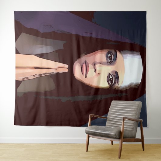 Geloof Tapijt Wandkleed (In Situ (horizontaal))