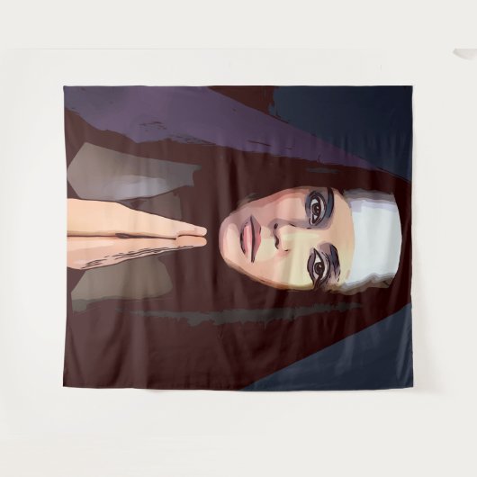 Geloof Tapijt Wandkleed (Voorkant (horizontaal))