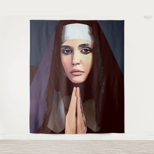 Geloof Tapijt Wandkleed (Voorkant)