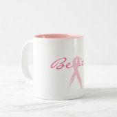 Geloof Tweekleurige Koffiemok (Voorkant links)