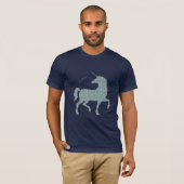 Geloof Unicorn Fantasy Magical Horse Clipart T-shirt (Voorkant volledig)
