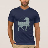 Geloof Unicorn Fantasy Magical Horse Clipart T-shirt (Voorkant)