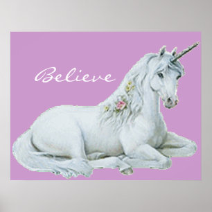Geloof Unicorn Poster