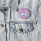 Geloof Unicorn Round Button (In situ)