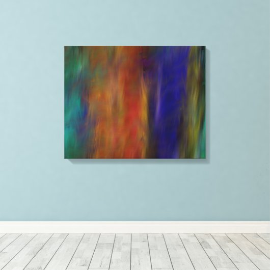 Geloof van kleuren 2.1 canvas afdruk (Insitu (Houten vloer))