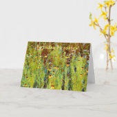 Geloof Verjaardag Zegeningen Bijbel Verzen Wildflo Kaart (Gele Bloem)