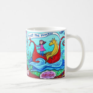 Geloof + vertrouw op de Mok voor proceskoffie