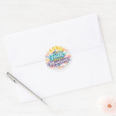 "Geloof Verzet Bergen Sticker Ontwerp" (Envelop)